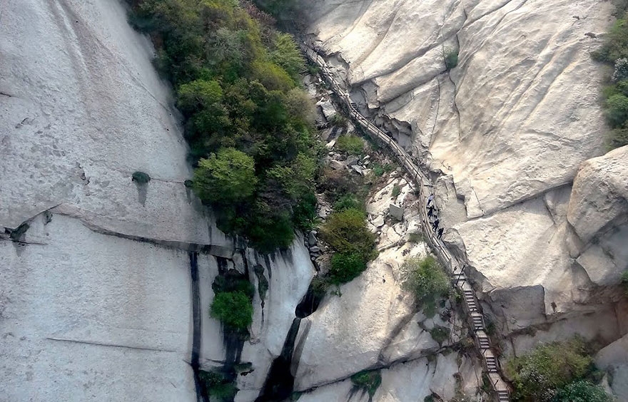 world's scariest hike
