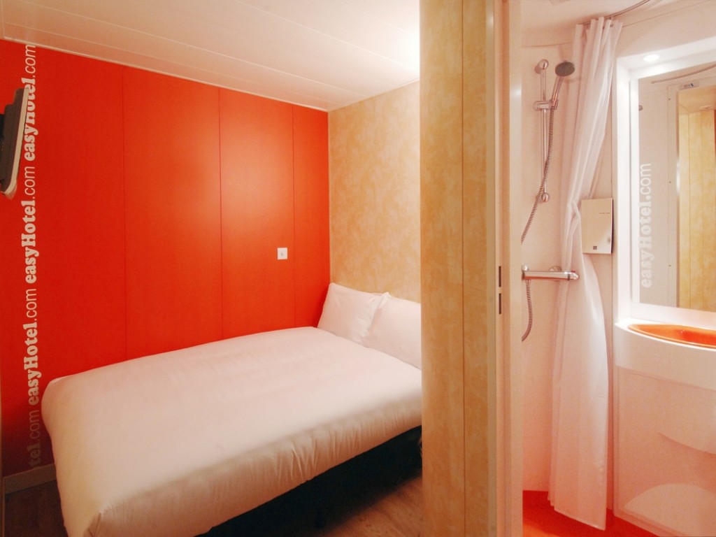 small hotel room